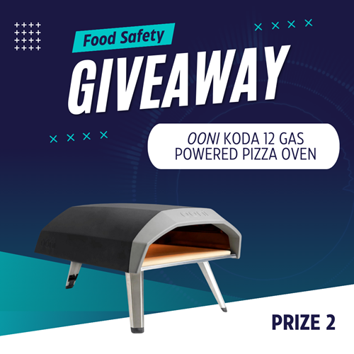 Ooni Pizza Oven - Food Safety Contest 2024